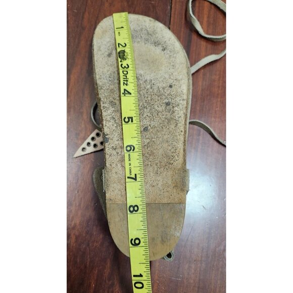 Isabel Marant Suede Studded LaceUp Sandals Women’s Sze 38 Leather Boho Gladiator - Picture 12 of 16